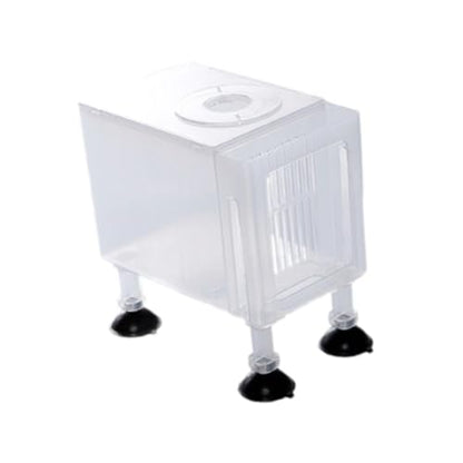Aquarium Pump Filter Box Protection Shield Fish Tank Accessories Skimmer Box Pump Container Pump Cover for Turtle Tank, Large White