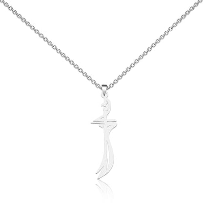 WUSUANED Zulfiqar Necklace Imam Ali Necklace Ya Ali Necklace Islamic Necklace Islamic Gift Zulfiqar Muslim Gift