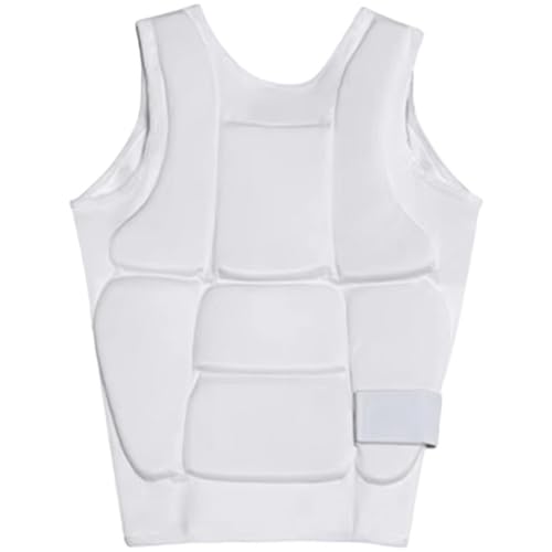 Taekwondo Chest Guard, Unisex Adult Child Taekwondo Karate Chest Guard Vest Boxing Karate Breast Protector Accessory Sports Protective Gear - size: Small