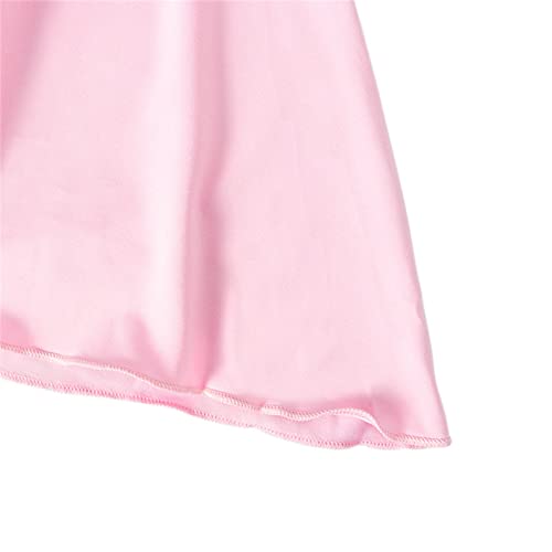 Kids Girls Muslim Prayer Dress Abaya Long Sleeve Full Cover Lace Hijab Kaftan Dubai Ramadan Islamic Jilbab Clothes - color: Pink, size: 1-2T
