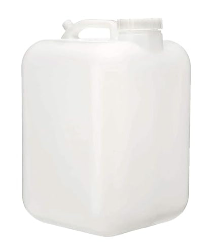 FastRack 5 Gallon Hedpak with Cap | BPA-free, Food-Grade, and Leak-Proof | White Water Container | Ideal for brewing, fermentation, or storage - size: 640 Ounces