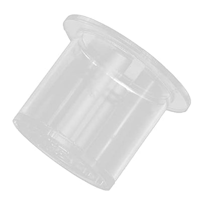 Acrylic Transparent Feeder Cover Breeding Protection Cover for Aquarium Fish Tank Blocking Sand and Gravel Safe for Fishes 50mm Height 65mm Outer Diameter
