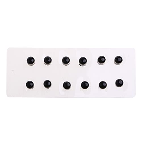 Strong Metal Plating Magnetic Hijab Clip Safe Hijab Brooch Luxury Accessory Hole Pins Brooch Magnet for Scarf - color: Black