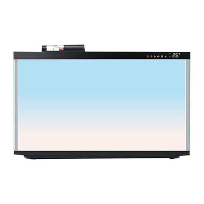 Aquarium Background Sticker for Fish Tank, Scratch Resistant PVC Backdrop for Clear Viewing, Decorative Film for Tank Styling,200x50cm - size: 200x50cm