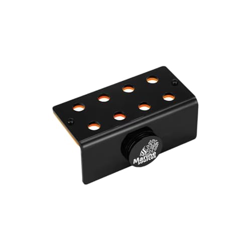 Marine Sources Aquarium Clear Acrylic Coral Frag Plugs Rack Holder SPS Coral Support Seawater Fish Tank Accessories Magnetic (CRB-M-G4) - size: CRB-M-G4