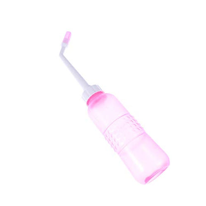 Exceart Douche Bottles for Women Vaginal Wash Pink/Blue 560ml Vaginal Shower Spray Bottle Vaginal Health Cleanser (Pink)