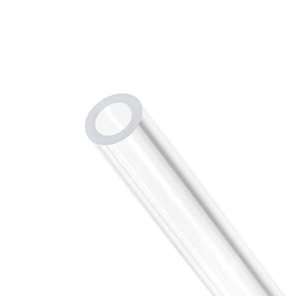 Clear Acrylic Pipe Rigid Round Tubing, [for Aquarium, Crafts, Lighting Tube] - 3/16"x5/16"/12"/4 Pcs - size: 3/16" x 5/16"