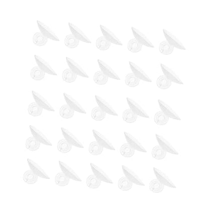 GANAZONO 25pcs Aquarium Airline Holder Cups Tubing Support for Fish Tank Accessories for Shrimp Breeders and Aquarium Enthusiasts