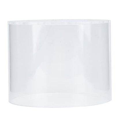 Acrylic Transparent Feeder Cover, Anti Feeding Shrimp Aquarium Accessory, Feeding with Feeding Tube for Fish Tank, Safe Reproduction Cover for Marine Life (150mm) - style: 150mm