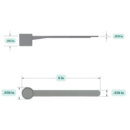 6.5 mL (6.5 CC) Long Handle Plastic Measuring Spoon for Coffee, Protein Powder, Pet Food, Spices, Grains, Dry Goods – Food-Grade BPA-Free (Pack of 1) - size: 6.5 mL | 6.5 cc