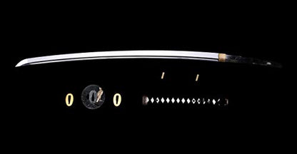 siwode Katana Handmade Full Tang Sharp, Alloy Tsuba Japanese Samurai Sword High Carbon Steel 1060,T10 1095, 40-Inch - color: Eagle
