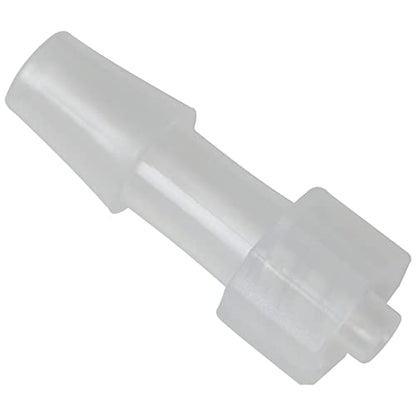 MEETOOT 10pcs Male Luer Lock 1/4" PP Hose Barb Adapter for Laboratory Biochemical/Analytical Instruments, Food Machinery and Aquarium Equipment - size: 1/4Inch