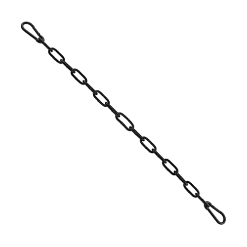 100cm Hanging Chair Chain with 2 Carabiners, 3/16" Capacity Hanging Kits, 330lbs Heavy Duty Hanging Chair Hardware for Lights Plants Hammock Swing Hanging Chair Punching Bags Sandbag Yoga Gym - size: 100cm/39in