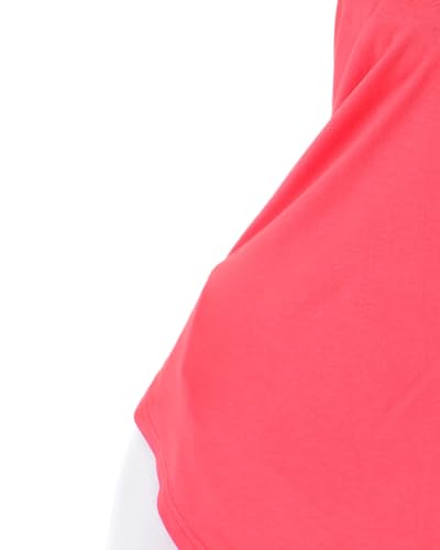 Prien Ready To Wear Hijab For Women, Instant Turban, Soft Muslim Scarf For Prayer, Long Hijabs, Islamic Clothes, Jersey Abaya - color: Brink Pink