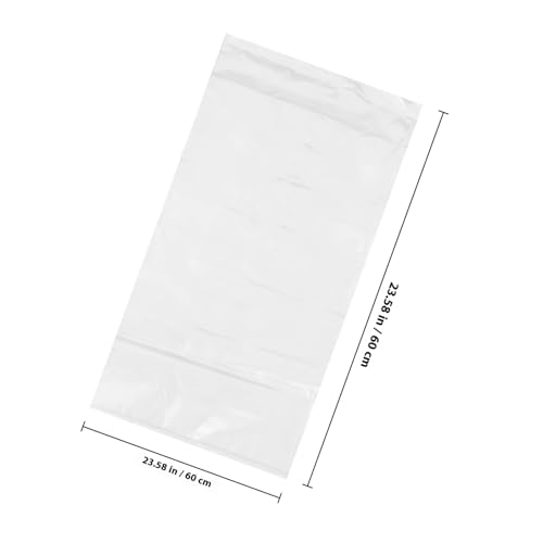 GALPADA 50pcs Plastic Fish Transport Bags 30x60cm Thick Live Ornamental Fish Packing Pouches Oxygen Seal for Aquarium Plants and Pet Store Shipping
