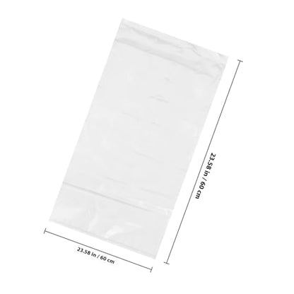 GALPADA 50pcs Plastic Fish Transport Bags 30x60cm Thick Live Ornamental Fish Packing Pouches Oxygen Seal for Aquarium Plants and Pet Store Shipping
