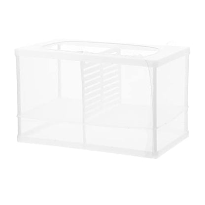 Kisangel Fish Tank Isolator Multifunctional Aquarium Incubator for Dividing Fish Easy Installation Cups Capacity Divider