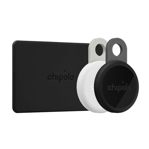 Chipolo Bundle (2X Loop + Card) – Rechargeable Bluetooth Tracking tag - color: 2x LOOP + 1x CARD