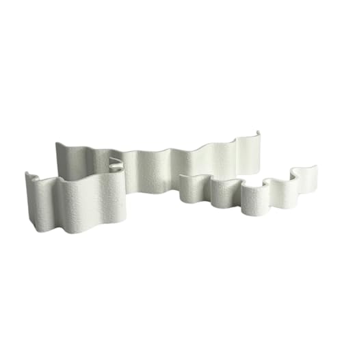 Chatelet REEFSHAPE Aquarium or Terrarium Substrate Cliffs Combo Pack | Separate Substrate Layers in Aquariums or Terrariums to Create Cliffs & Depth | Made in USA (Cliff Combo, White) - color: Cliff Combo, White