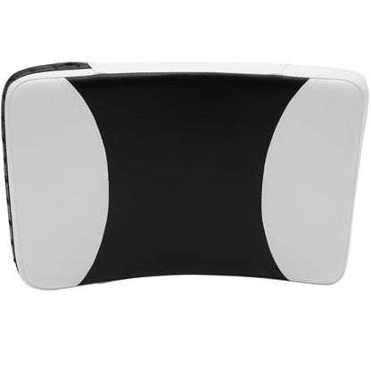 Ciieeo Taekwondo Kick Pads Kicking Targets Large Black and White Curved Handheld Shield Martial Arts Training Equipment and Adults Sparring Practice