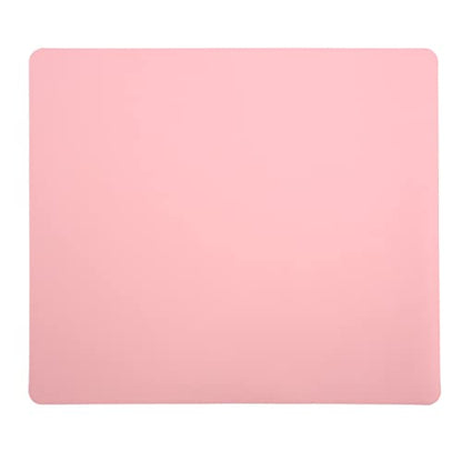 ZJchao Silicone Mats for Crafts, Clay Mat Silicone Baking Washable Flexible Jewelry Casting Sheets Nonskid Desk Saver Pad Countertop Protector for DIY Kitchen, 10.98x9.41x0.04in (Pink) - color: Pink