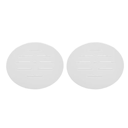 Hidyliu Round Aquarium Fish Tank Lid Durable Anti Jump Cover for Reptiles Shrimps 2PCS 7.5 Inch