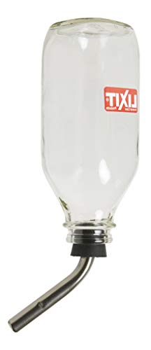 Lixit Heavy Duty Deluxe Glass Water Bottles for Birds, Dogs and Small Animals. (16oz Large Tube) - size: 16 oz Large Tube