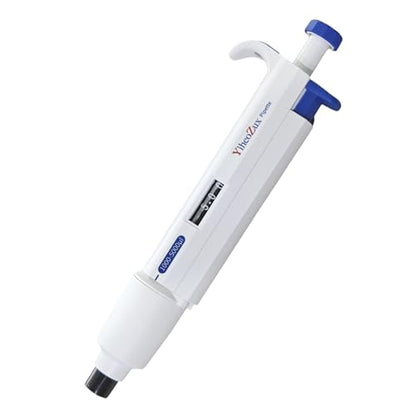 High-Precision Adjustable Single Channel Pipettor 1-5 ml for Laboratory | High Accuracy, Manual Variable Volume Micropipette Compatible with Molecular Biology and Cell Culture Research - size: 1-5 ml