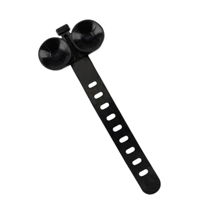 10PCS Aquarium Pipe Organizers Cable Tie with Suction Cup Design for Easy Mounting and Safe Use FishTanks Accessories Aquarium Suction Cup Cable Tie - color: Black