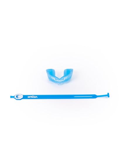 Venum Kids Challenger Mouthguard - Strap/Strapless - color: Blue Transparent, size: Kid's