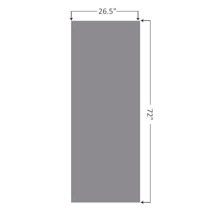 Eunzel 2 Pack Hot Yoga Towel Non Slip Yoga Mat Towel Non-Slip Sweat Absorbent Microfiber Towel for Hot Yoga, Pilates and Workout 72" x 26.5",Dark Grey - color: Z-dark Grey(2 Pack )