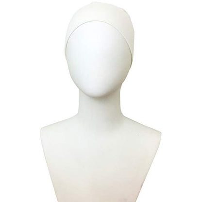 Hijab Tube Cap - Underscarf 94% Viscose, 6% Lycra Made in Turkey - color: Off-white
