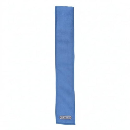 Battle Premium Football Streamer Towel, Columbia Blue | Light thin and quick-drying, attaches to your belt with hook-and-loop fastener, ultra-absorbent waffle fabric, stays put - color: Columbia Blue