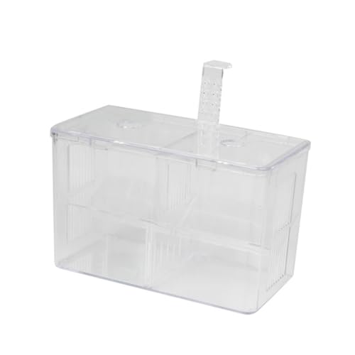 Generic Box Fish Aquarium Sponge Cup Hooks Feeder Catch Isolation Pour Tanks Pool Canister Air Crate Release Dividers Kit Net Pump Holder Transparent