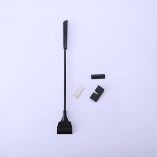 Algae Scraper for Aquarium - 14" Glass Fish Tank Cleaner with 1 Stainless Steel Blade - size: Medium