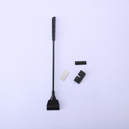 Algae Scraper for Aquarium - 14" Glass Fish Tank Cleaner with 1 Stainless Steel Blade - size: Medium