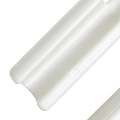 Aquarium Air Tube Holder U Shape Tube Mounting Base | Anti-Slip Hose Holder Clip Aquarium for Holder Suction Device Siphon Cleaning Clear Viewing Shop - color: White