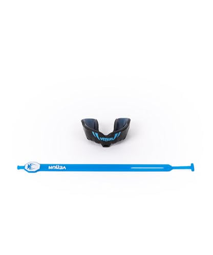 Venum Kids Challenger Mouthguard - Strap/Strapless - color: Black/Blue, size: Kid's