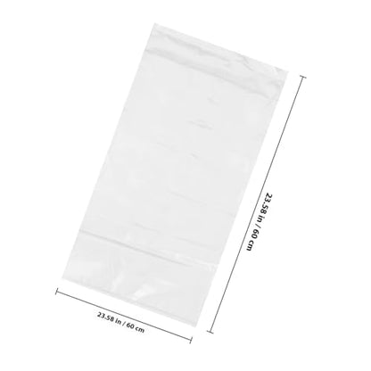 FRCOLOR 50pcs Live Fish Packaging Bags 30x60cm 12mil Thick Plastic Transport Bags for Aquarium Fish Shipping and Shrimp Seedling Protection