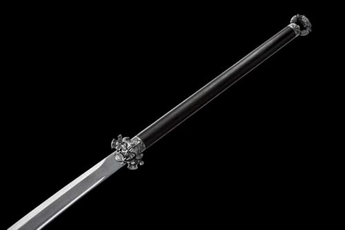 48 Inches Chinese Kung Fu Treasured Sword Dao Carbon Steel Sharp Knight Broadsword Machete