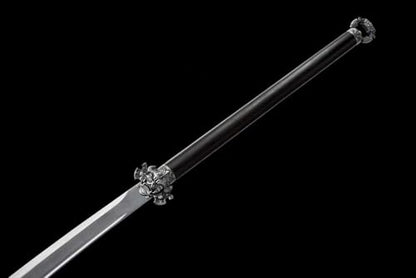 48 Inches Chinese Kung Fu Treasured Sword Dao Carbon Steel Sharp Knight Broadsword Machete