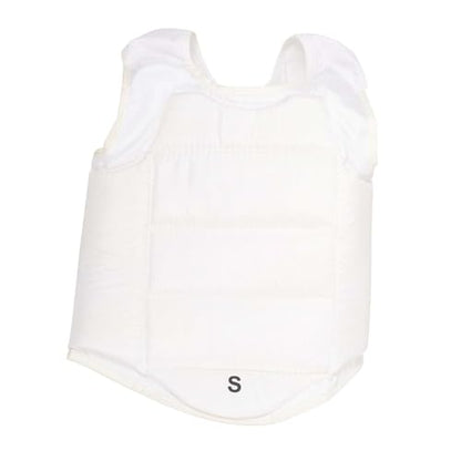Toyvian Breathable Boxing Chest Protector Durable Chest Guard for Training and Competition Lightweight Protective Gear for Taekwondo MMA and Kickboxing High Strength Impact