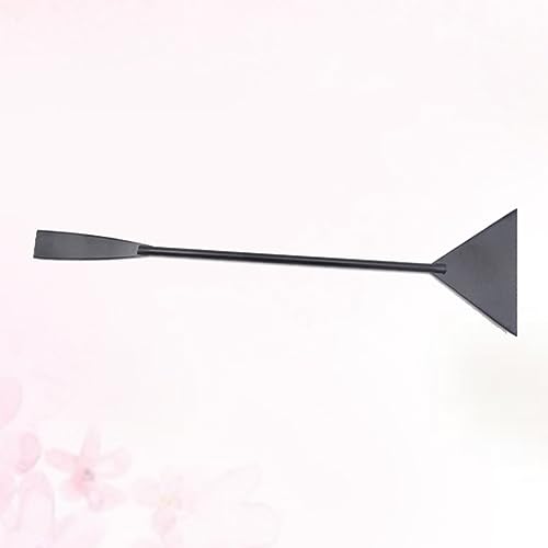 Sosoport Stainless Steel Aquatic Cleaning Tool Sand Shovel Grass Waterweed Clipper for Aquarium Maintenance for Removing Decaying Leaves Substrate Durable Black Design