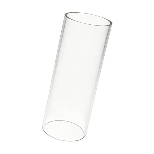 FixtureDisplays® Clear Acrylic Tube 2" (Nominal) Diameter (1.9685" Exact Outside dim) x 6" Long, 5/64" (2mm) Wall Open Ended 15137-6"-1PK-NPF - size: 2" Dia X 6" 1PK