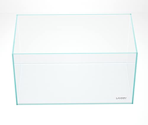 90P 55 Gallon Rimless Low Iron Aquarium Tank,W35.4×D19.7×H19.7 in(90x50x50cm) 10mm Thickness with Black Nano Foam Leveling mat Included - size: 55Gal W35.4×D19.7×H19.7 in(90x50x50cm)