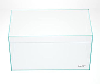 90P 55 Gallon Rimless Low Iron Aquarium Tank,W35.4×D19.7×H19.7 in(90x50x50cm) 10mm Thickness with Black Nano Foam Leveling mat Included - size: 55Gal W35.4×D19.7×H19.7 in(90x50x50cm)