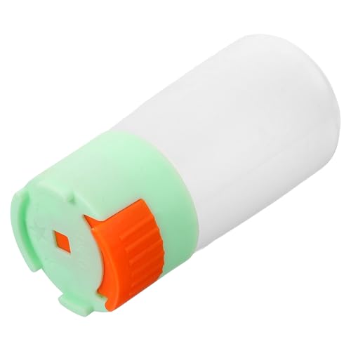 Yardwe Metering Fish Feeding Bottle Fish Food Storage Container Moisture-Proof Aquarium Feeder Green Non-Automatic Precise Feeding Tool for Aquatic Pets