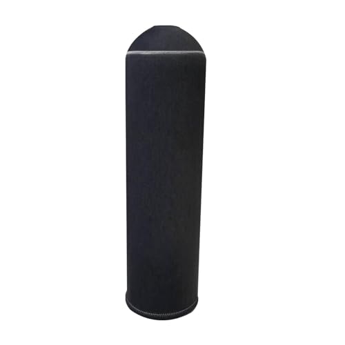 Scuba Diving Tank Neoprene Cover, Dive Cylinder Sleeve for Standard Aluminum or Steel Tanks, Protective Wrap with Cotton Lining - color: Black