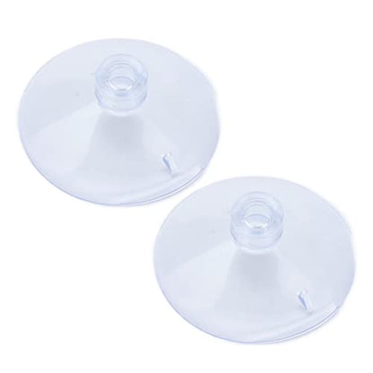 SUNGOOYUE Aquarium Hose Clamp Plastic Suction Cup Air Line Tube Holder for 12 to 16mm Transparent Pipe, 2 Cups 2 Clips, High Temperature Fixture for Fish Tank Tube Routing (Can clamp 25-34mm) - size: Can clamp 25-34mm