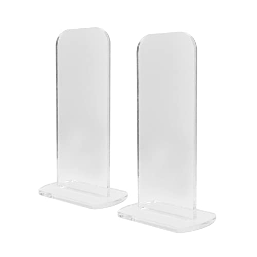 2 Pieces Boxing Glove Holder Display Stand Vertical Rack Baseball Glove Holder, Family Collection Signature Display Brochures Plates Artwork for Retail Stores Offices Bookstores (White)